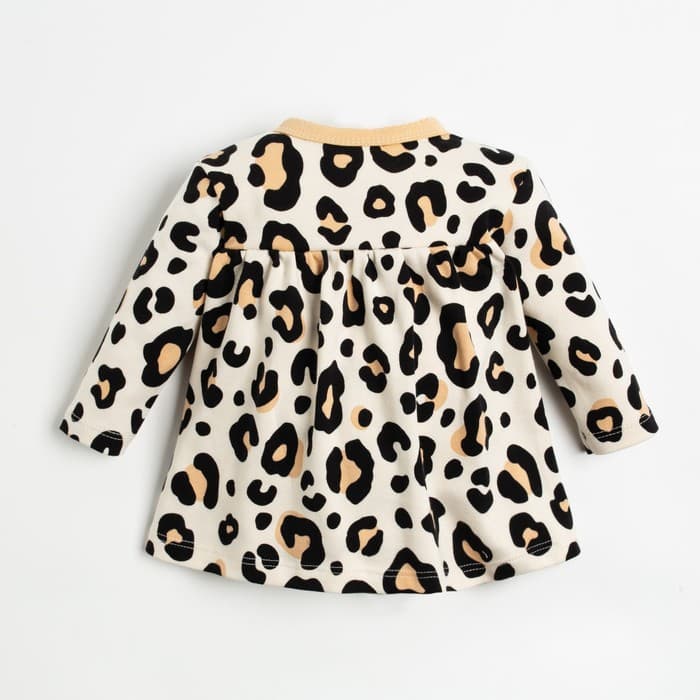 Платье - боди для девочки «Крошка Я. Леопард», рост 68-74 см