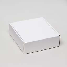 Коробка самосборная, белая, 21.5×22×7 см