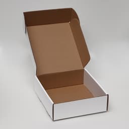 Коробка самосборная, белая, 21.5×22×7 см