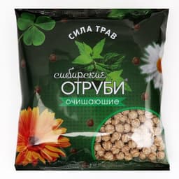 Сибирские отруби «Сила трав», хрустящие, 100 г
