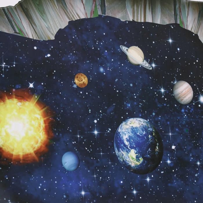 Интерьерная наклейка 3Д TAKE IT EASY «Космос», 90×50 см