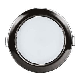 Светильник потолочный Navigator NGX-R1-005, GX53, 13 Вт, 4000 K, IP20, точечный, чёрный хром