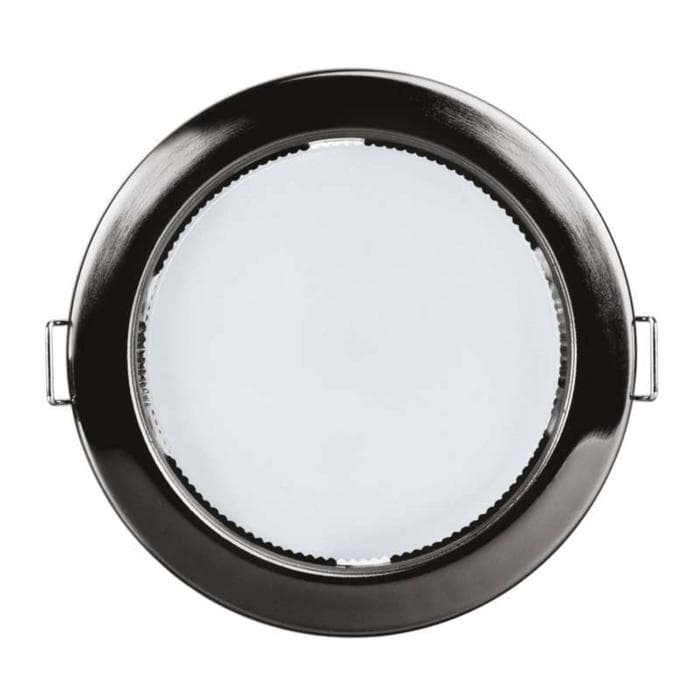 Светильник потолочный Navigator NGX-R1-005, GX53, 13 Вт, 4000 K, IP20, точечный, чёрный хром