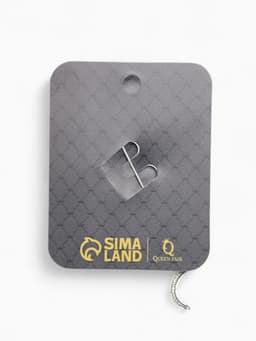 Брошь «Змея», извилистая, цвет серебро