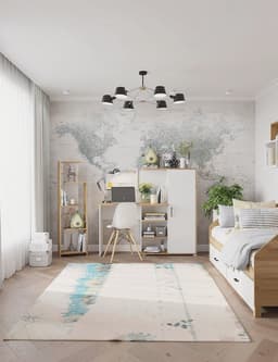 Стол компьютерный «Лайт», 1420×356×1282 мм, цвет белый/дуб золотой