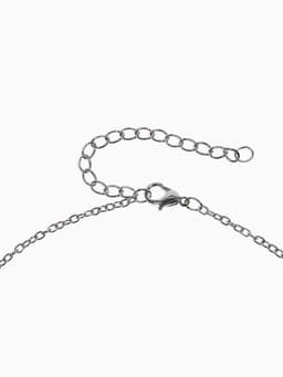 Кулоны «Неразлучники. Авокадо с сердечком», коричнево-зелёные в серебре, 45 см