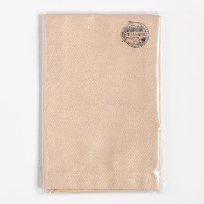 Салфетка столовая «Этель», 40×40 см, бежевая, 100% хлопок, саржа, 250 г/м²