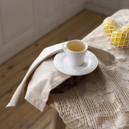 Салфетка столовая «Этель», 40×40 см, бежевая, 100% хлопок, саржа, 250 г/м²