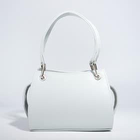 Сумка-саквояж El Masta на молнии, наружный карман, длинный ремень, цвет серый