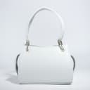 Сумка-саквояж El Masta на молнии, наружный карман, длинный ремень, цвет серый