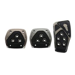 Накладки на педали Cartage, антискользящие, набор 3 шт., черный