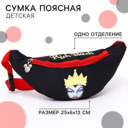 Сумка поясная, 25×6×13 см, Злодейки