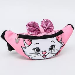 Сумка поясная детская для девочки «Кошечка с бантиком», 25×6×13 см, Коты Аристократы