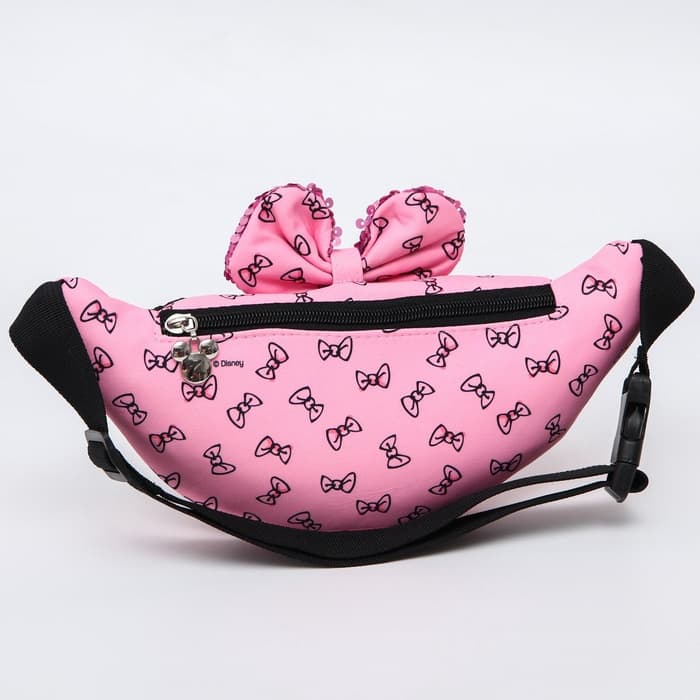 Сумка поясная детская для девочки «Кошечка с бантиком», 25×6×13 см, Коты Аристократы