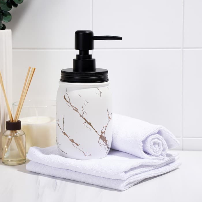 Дозатор для мыла «Зевс», 500 мл, белый