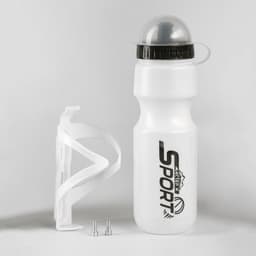 Бутылка для воды велосипедная, 750 мл, «Мастер К.», с креплением, цвет МИКС