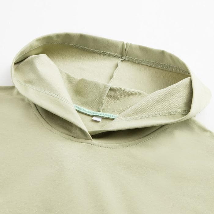 Костюм женский спортивный (худи, брюки) MINAKU: Casual Collection, размер 44, фисташковый