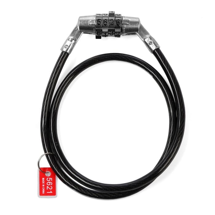 Замок навесной велосипедный Dream Bike, 6×650 мм, кодовый