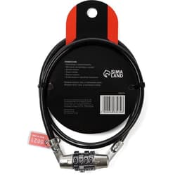 Замок навесной велосипедный Dream Bike, 6×650 мм, кодовый