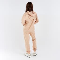 Костюм женский (худи, брюки) MINAKU: Casual Collection, размер 42, цвет песочный
