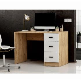 Стол письменный «СТАНДАРТ», 1100×750×590 мм, цвет дуб вотан/белый