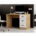 Стол письменный «СТАНДАРТ», 1100×750×590 мм, цвет дуб вотан/белый