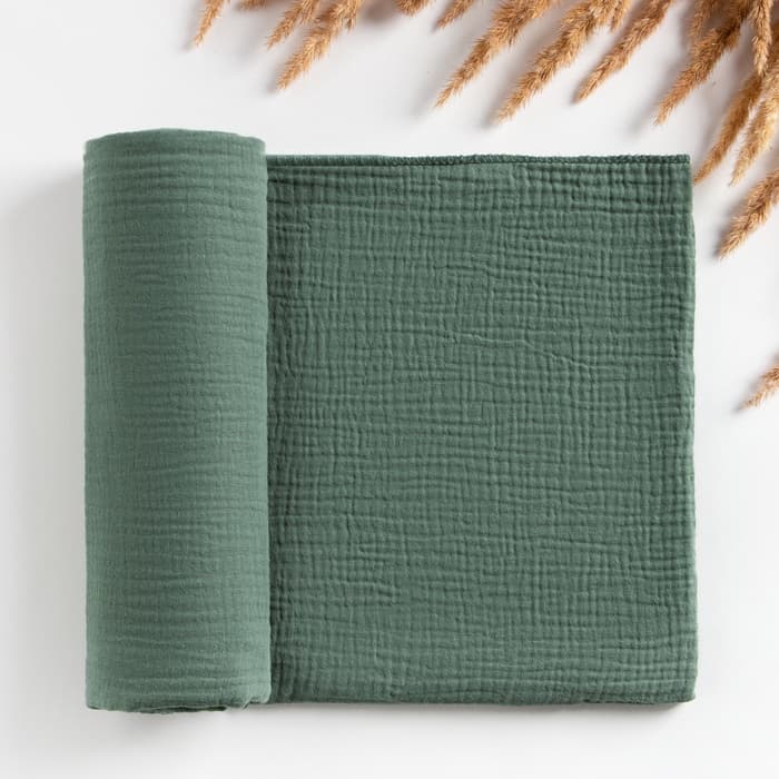Пелёнка муслиновая «Крошка Я» Emerald, 135×100 см, двухслойная, 100% хлопок