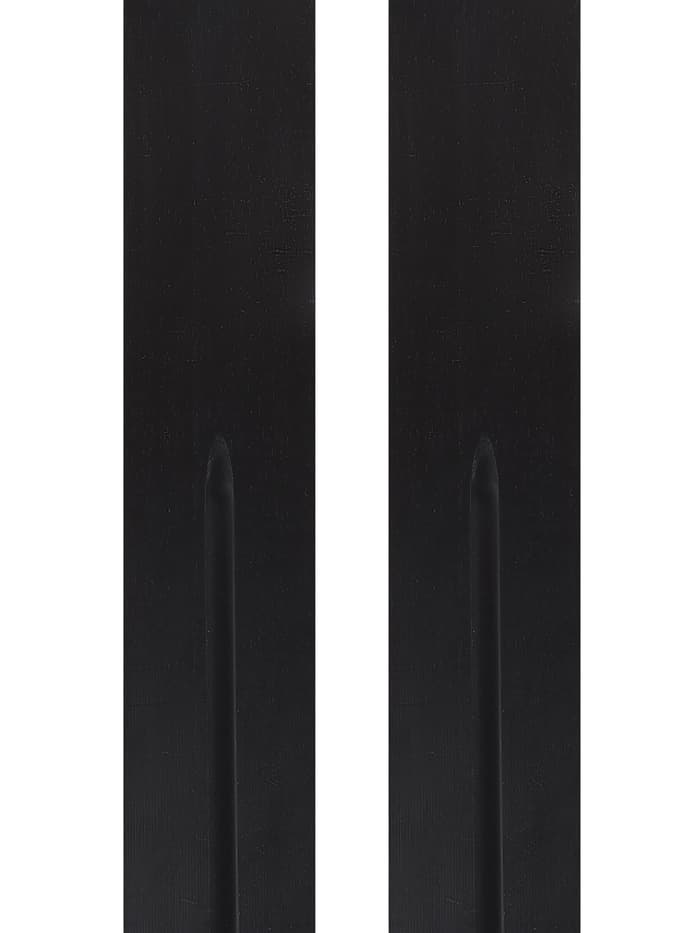 Комплект лыжный: пластиковые лыжи 180 см без насечек, стеклопластиковые палки 140 см, крепления NNN, цвета МИКС