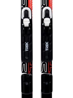 Комплект лыжный: пластиковые лыжи 180 см без насечек, стеклопластиковые палки 140 см, крепления NNN, цвета МИКС