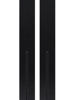 Комплект лыжный: пластиковые лыжи 200 см без насечек, стеклопластиковые палки 160 см, крепления NNN, цвета МИКС