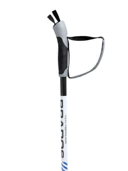 Комплект лыжный: пластиковые лыжи 200 см без насечек, стеклопластиковые палки 160 см, крепления NNN, цвета МИКС