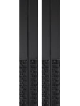 Комплект лыжный: пластиковые лыжи 150 см с насечкой, стеклопластиковые палки 110 см, крепления SNS, цвета МИКС