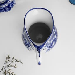 Кувшин фарфор «Аннушка», 1.5 л, 20.5 см, гжель