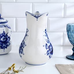 Кувшин фарфор «Аннушка», 1.5 л, 20.5 см, гжель