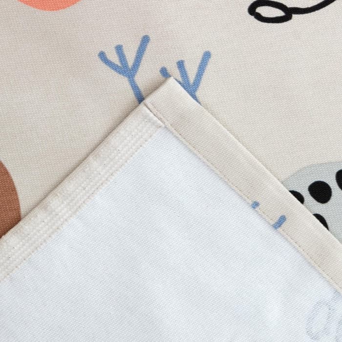 Покрывало 1.5-спальное «Этель» African friends, 145×210 см, хлопок 100%