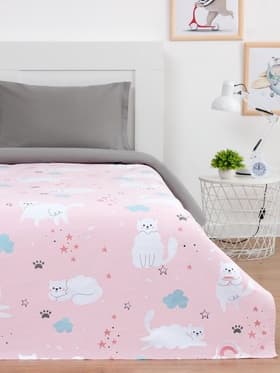 Покрывало 1.5-спальное «Этель» Sweet cats, 145×210 см, хлопок 100%