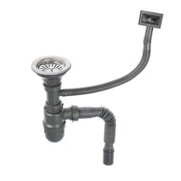 Мойка кухонная Accoona AB3838, врезная, толщина 0.6 мм, 380×380×165 мм, глянец