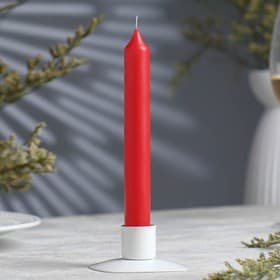 Ароматическая свеча парафиновая хозяйственная «Малина», 17×2 см, 40 г