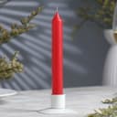 Ароматическая свеча парафиновая хозяйственная «Малина», 17×2 см, 40 г