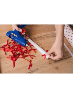 Ароматическая свеча парафиновая хозяйственная «Французская ваниль», 17×2 см, 40 г