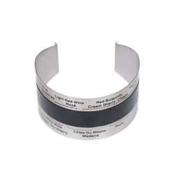 Термометр-браслет для вина, 17×3.7 см, нержавеющая сталь