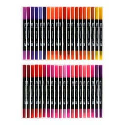 Набор профессиональных маркеров, 100 штук/100 цветов, двусторонние