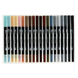 Набор профессиональных маркеров, 100 штук/100 цветов, двусторонние