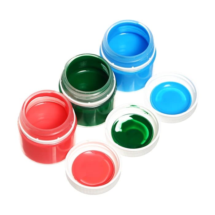 Краска по ткани, набор 16 цветов × 15 мл, ЗХК «Я - Художник!», акриловая на водной основе (228411819)