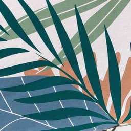 Постельное бельё 1.5-спальное «Этель» Colored tropics (вид2), бязь