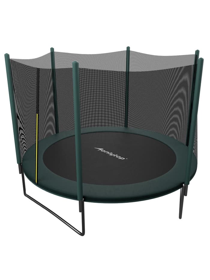 Батут ONLITOP, d=305 см, высота сетки 173 см, зелёный
