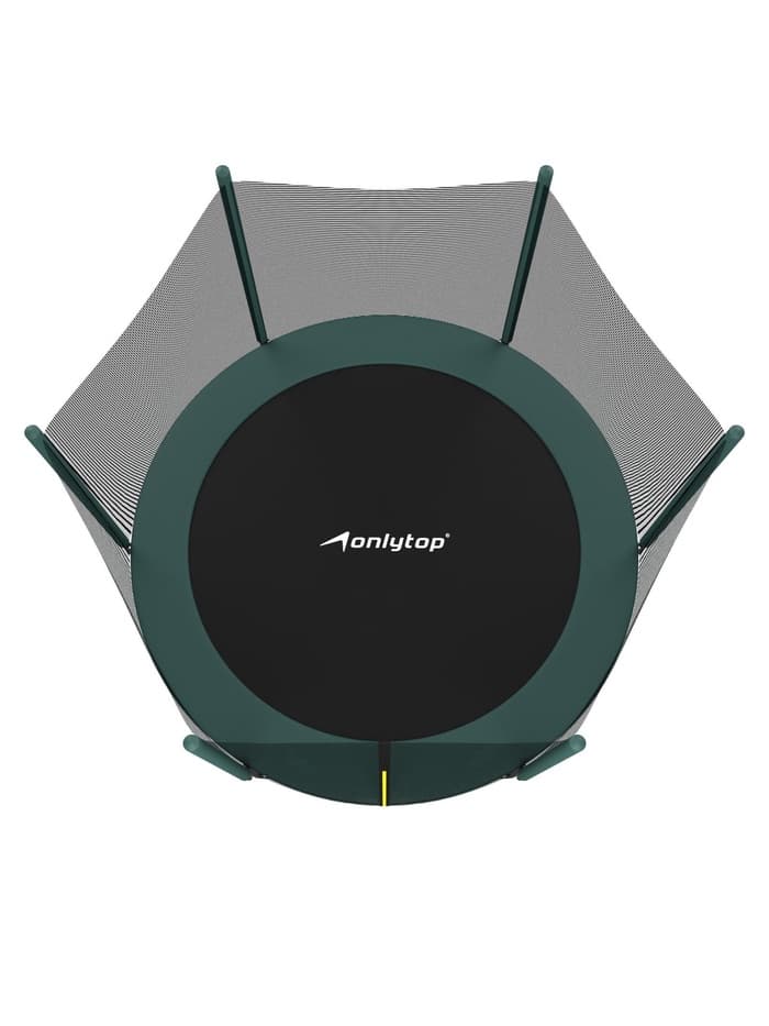Батут ONLITOP, d=305 см, высота сетки 173 см, зелёный