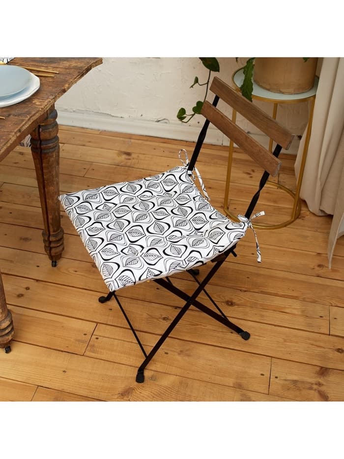 Подушка на стул «Этель» Leaves, 42×42 см