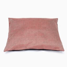 Лежанка «Милаш», 52×42×15, бязь, плюш, бежево-коричневая