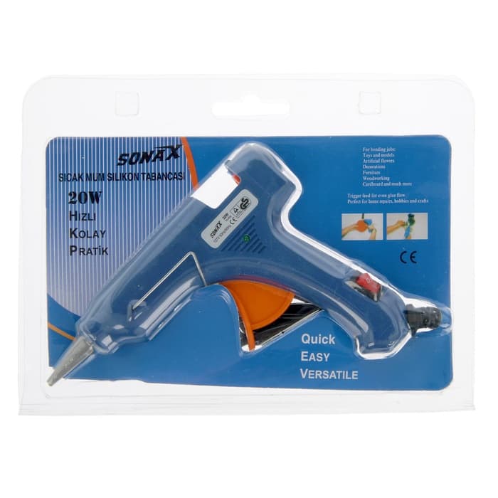 Клеевой пистолет 13.5×11 см питание: сетевой, диаметр стержня - 7 мм, МИКС